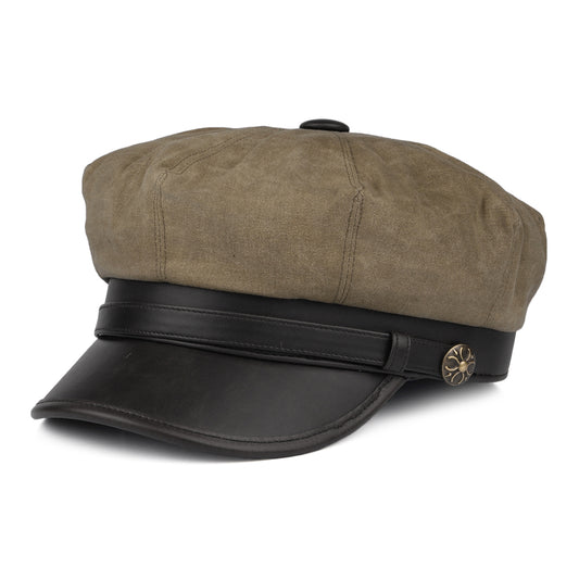 Jaxon & James Rebel Motorcycle Cap - British Tan Wholesale